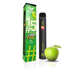 Vapepro #15 Green Apple 0mg 2ml